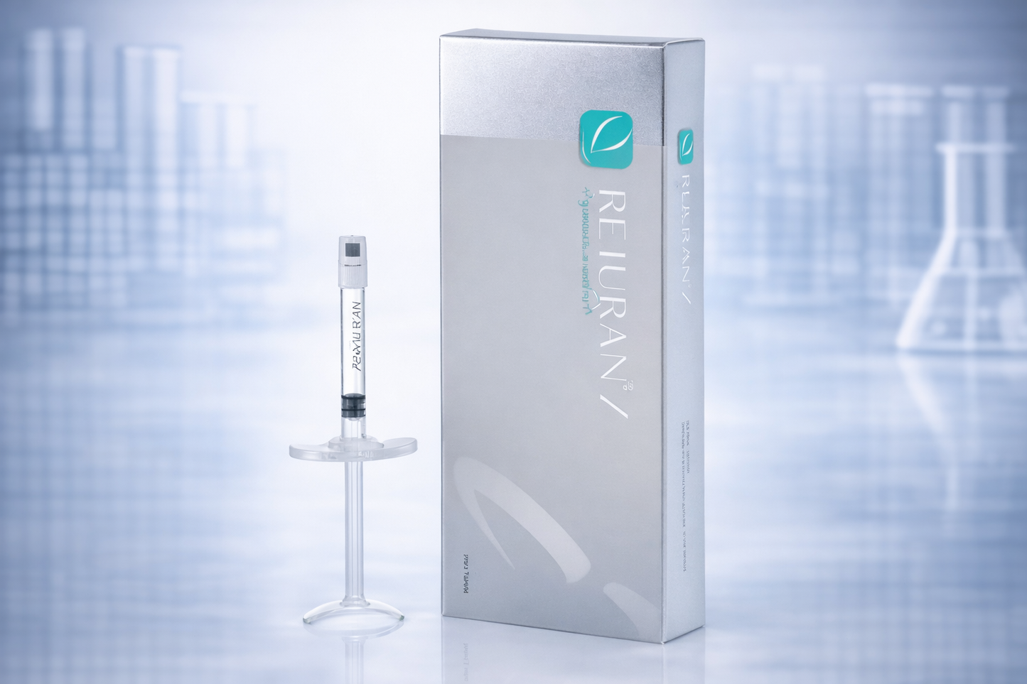 Rejuran I under eye skin booster with polynucleotide used in aesthetic clinics in the UK for eye area hydration and skin conditioning treatments.