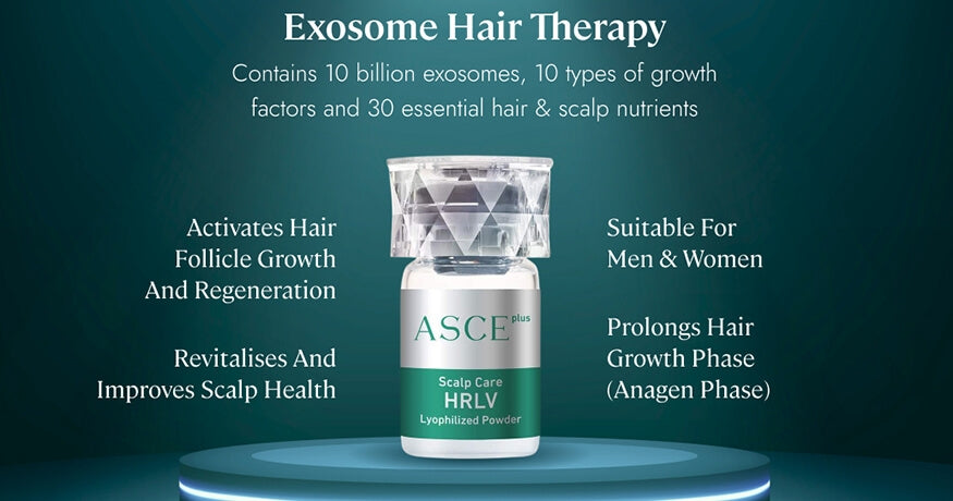 ASCE+ HRLV – Advanced Scalp & Hair Regeneration Exosome Therapy