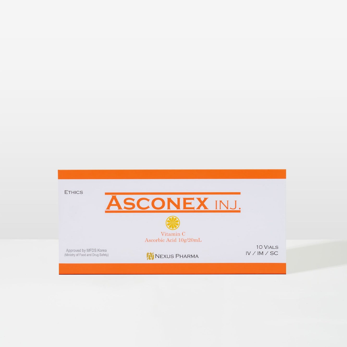 Asconex Vitamin(Ascorbic Acid) C Solution 10,000mg/20mL