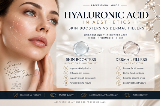 Hyaluronic Acid Skin Boosters vs Dermal Fillers UK
