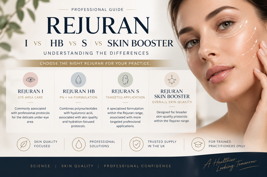 Rejuran I vs HB vs S: Complete UK Practitioner Guide