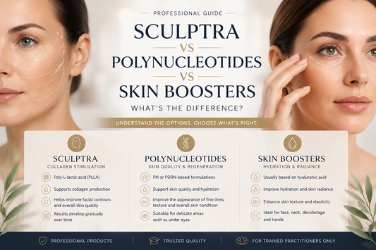 Sculptra vs Polynucleotides vs Skin Boosters UK