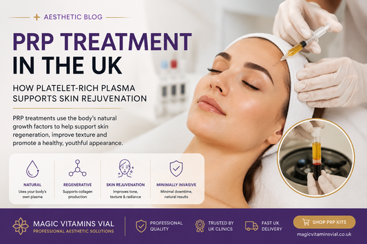 PRP Treatment in the UK – Guide to Platelet-Rich Plasma Skin Rejuvenation