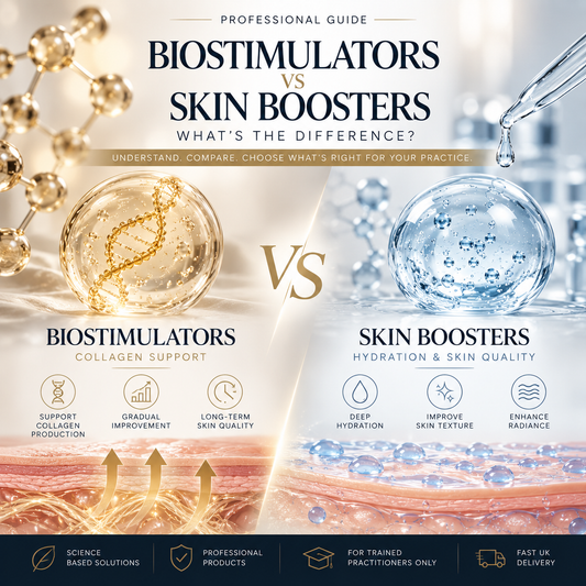 Biostimulators vs Skin Boosters: UK Practitioner Guide