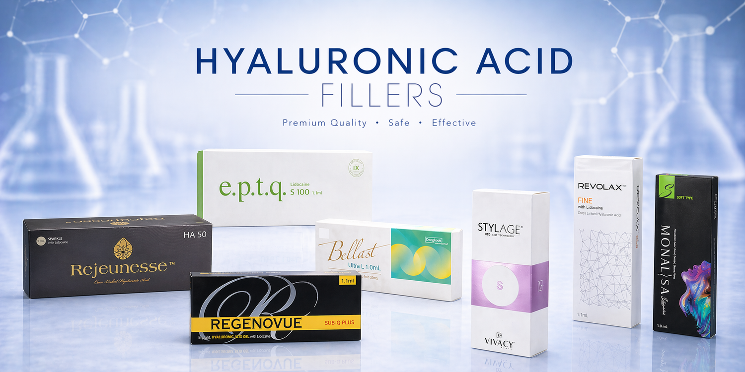 Hyaluronic acid fillers for aesthetic clinics UK