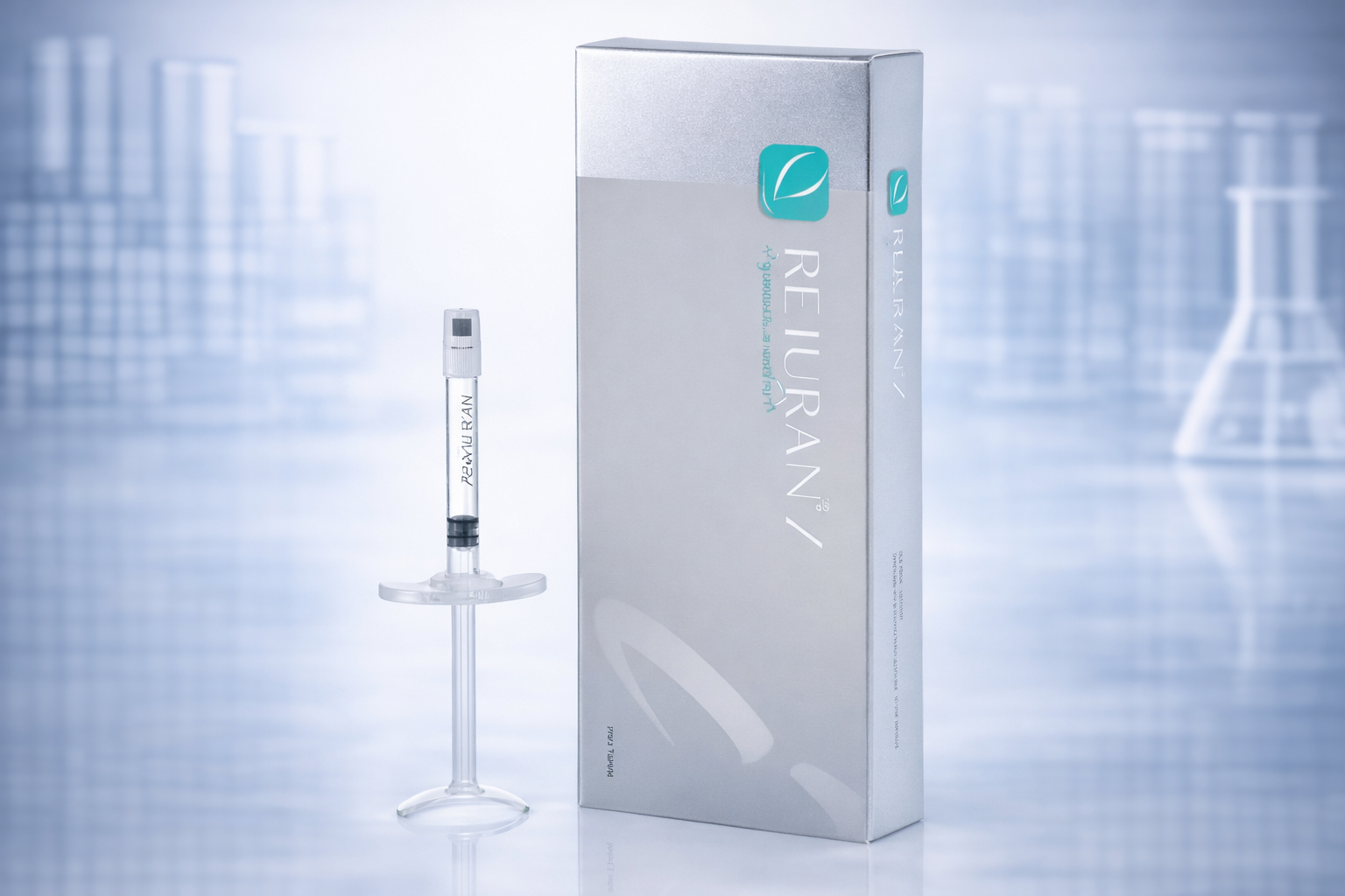 Rejuran I under eye skin booster with polynucleotide used in aesthetic clinics in the UK for eye area hydration and skin conditioning treatments.