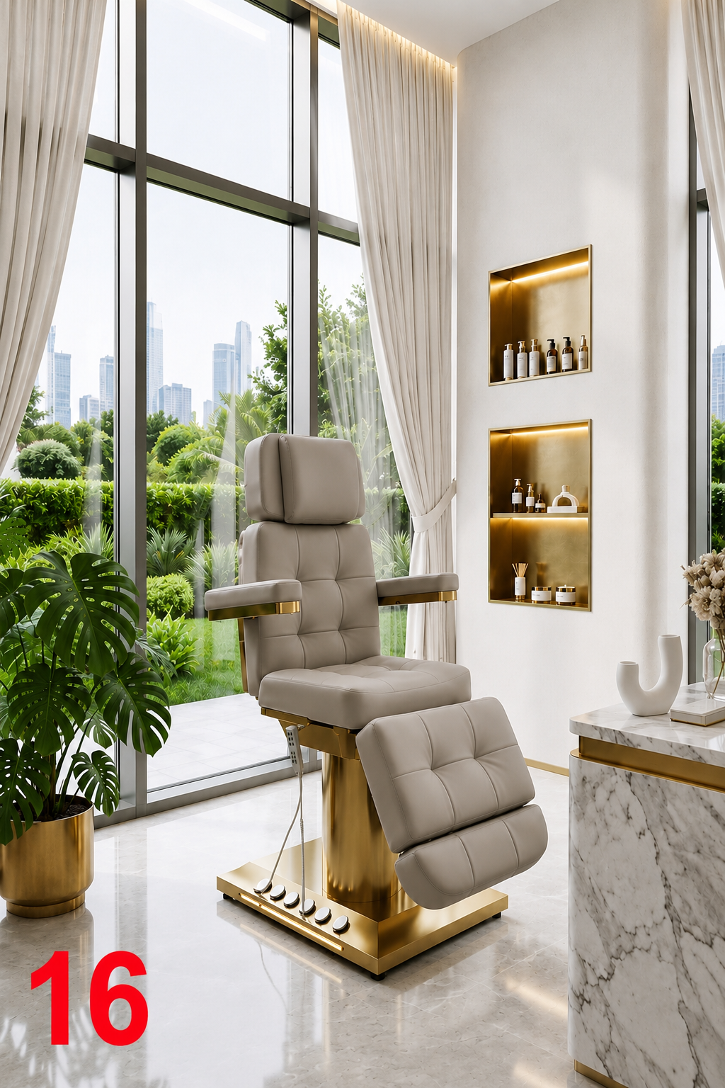 Multifunctional Luxury Beauty Bed / Aesthetic Treatment Chair – Professional Salon Chair