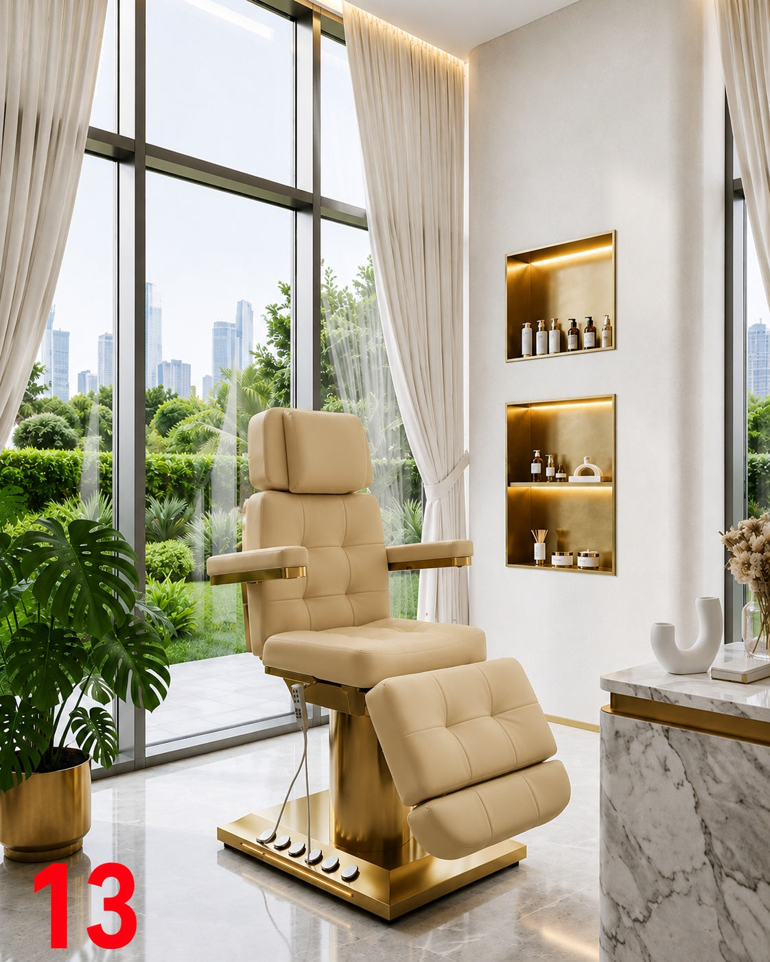 Multifunctional Luxury Beauty Bed / Aesthetic Treatment Chair – Professional Salon Chair
