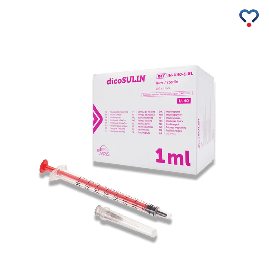 Insulin syringe 0.4x13 U-40 100 pieces