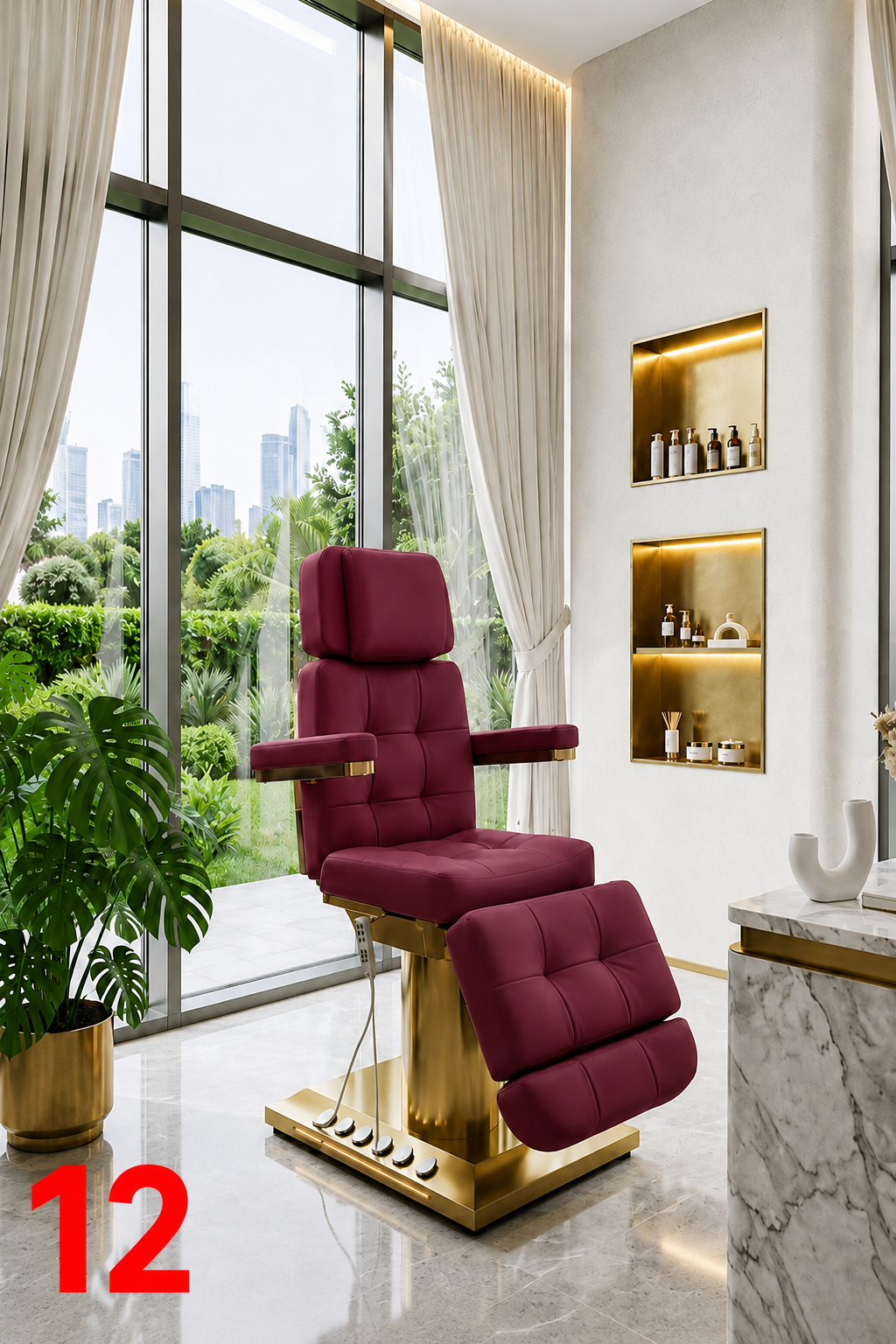 Multifunctional Luxury Beauty Bed / Aesthetic Treatment Chair – Professional Salon Chair