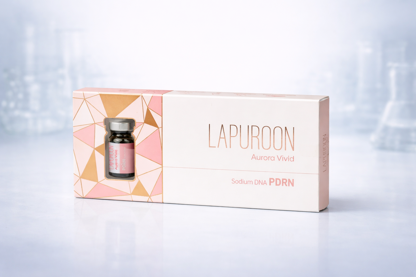 Lapuroon Aurora Vivid PDRN Skin Hydration Solution (5 × 5 ml)