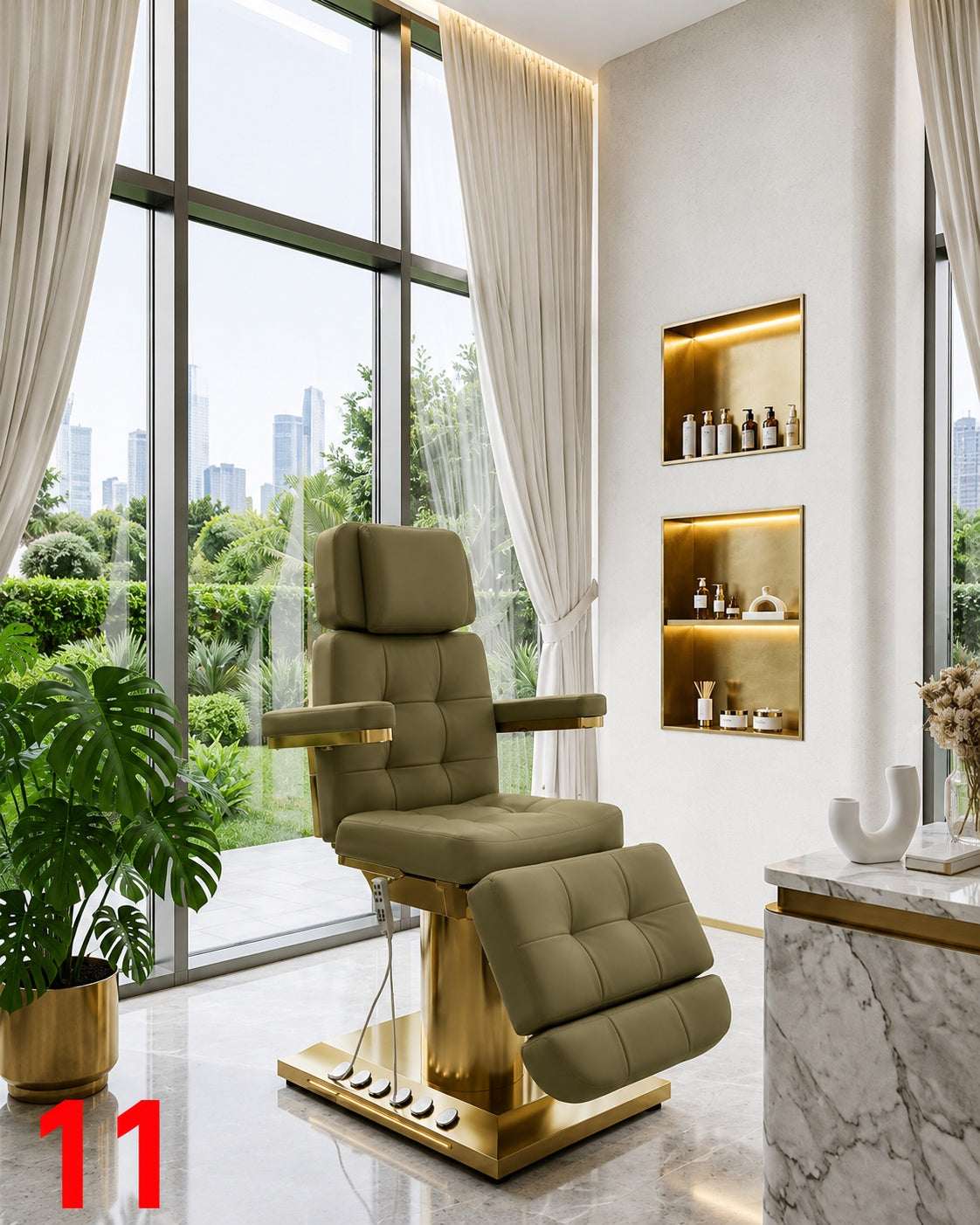 Multifunctional Luxury Beauty Bed / Aesthetic Treatment Chair – Professional Salon Chair