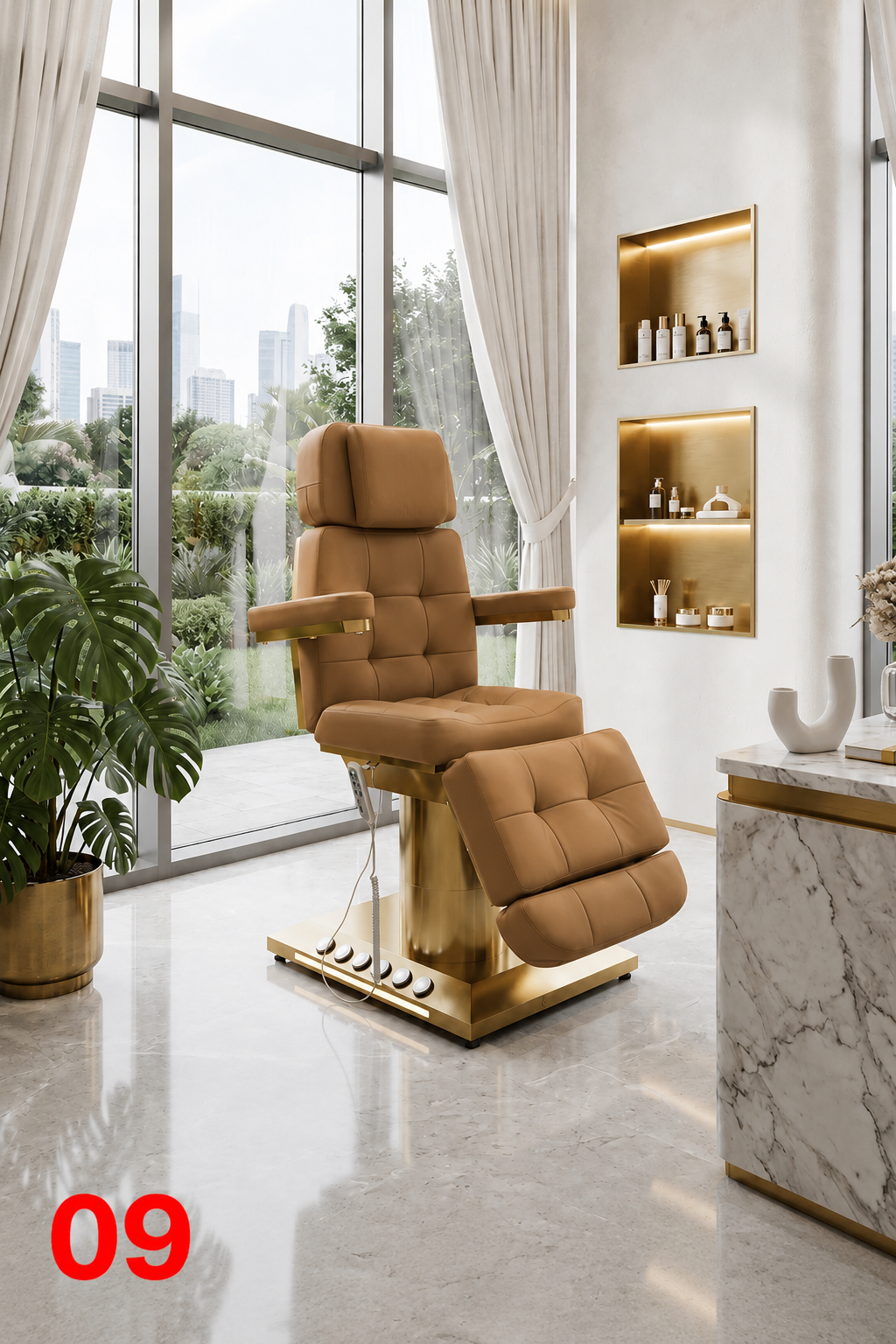 Multifunctional Luxury Beauty Bed / Aesthetic Treatment Chair – Professional Salon Chair