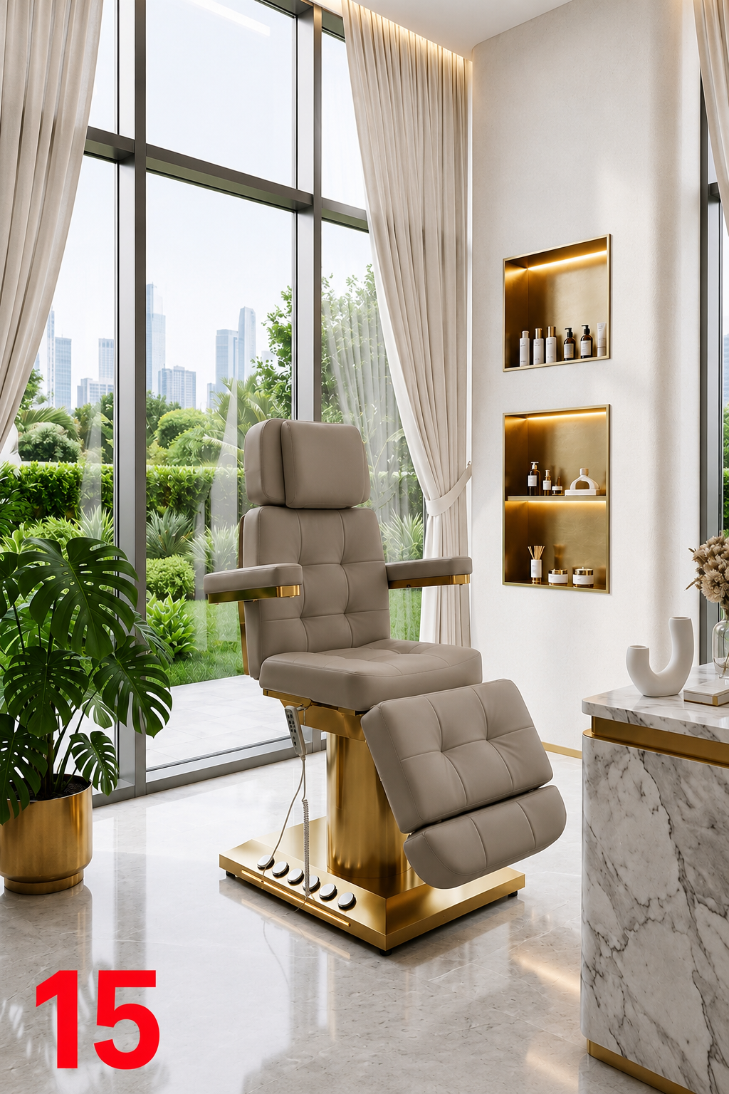 Multifunctional Luxury Beauty Bed / Aesthetic Treatment Chair – Professional Salon Chair