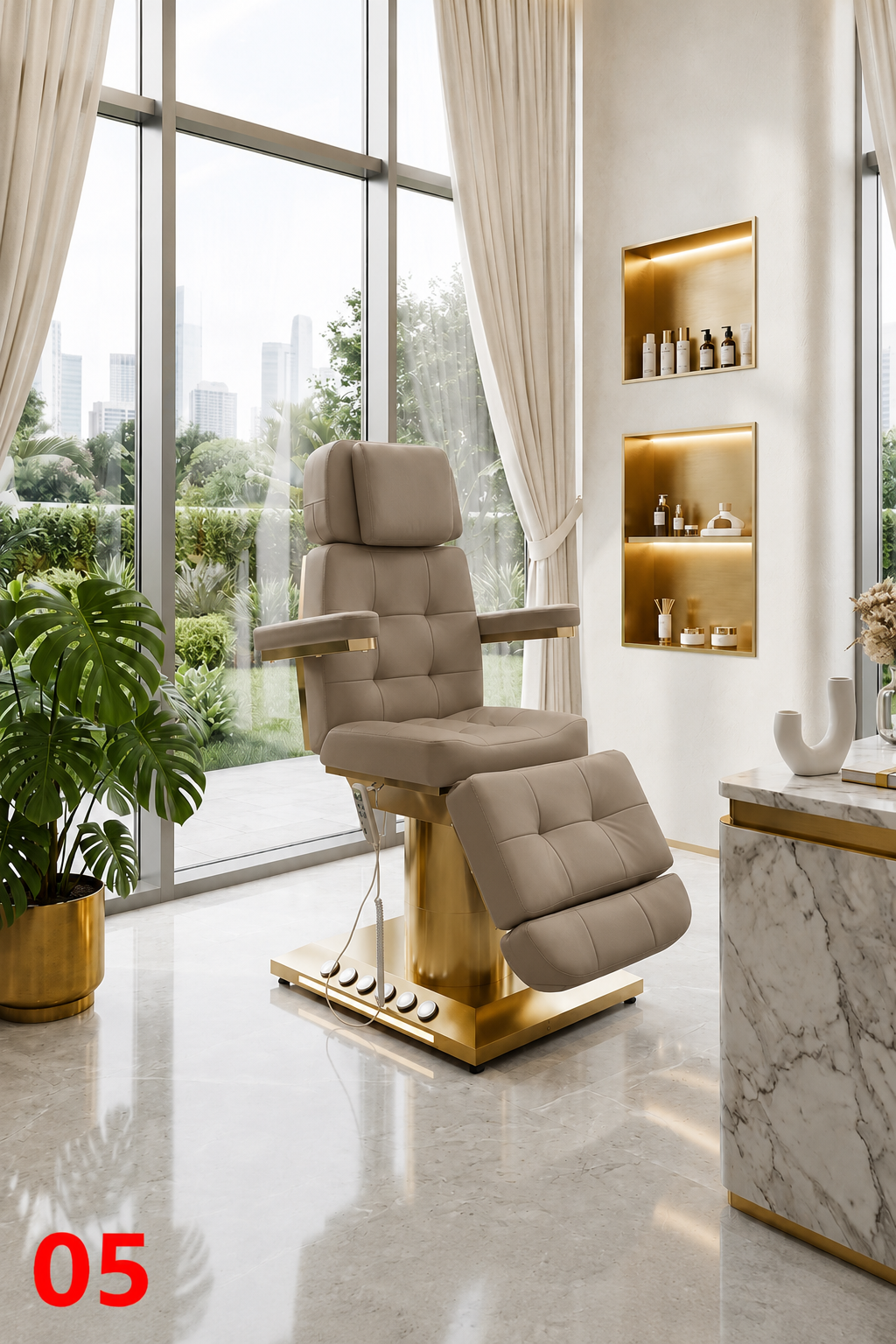 Multifunctional Luxury Beauty Bed / Aesthetic Treatment Chair – Professional Salon Chair