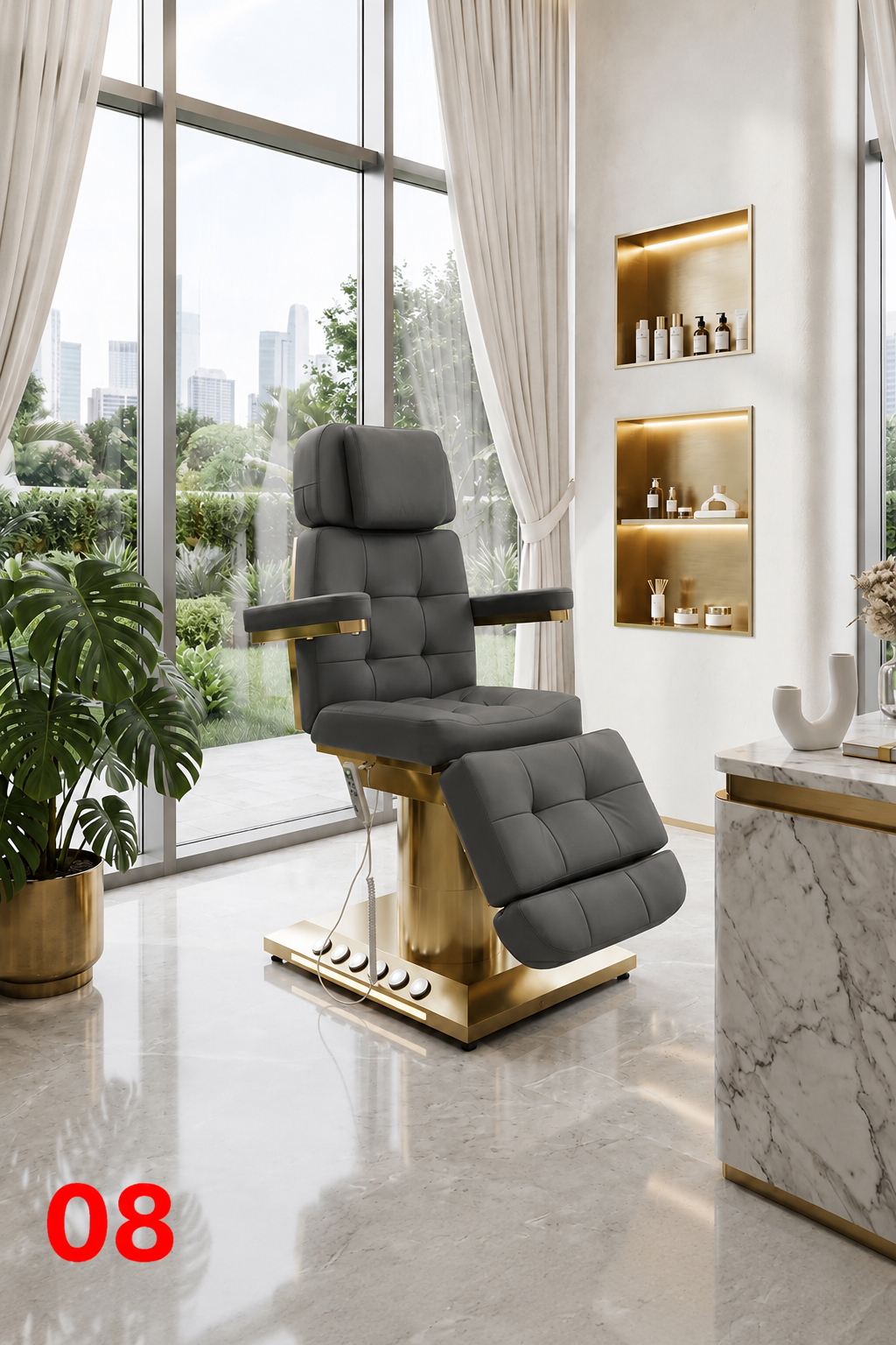 Multifunctional Luxury Beauty Bed / Aesthetic Treatment Chair – Professional Salon Chair