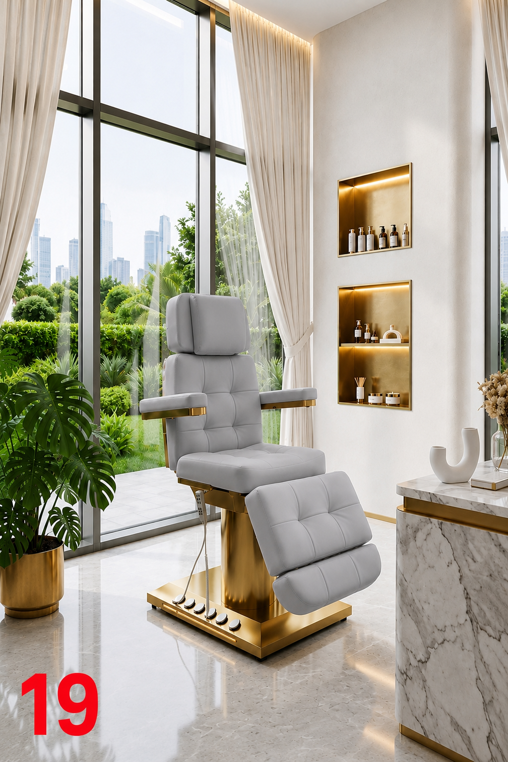 Multifunctional Luxury Beauty Bed / Aesthetic Treatment Chair – Professional Salon Chair