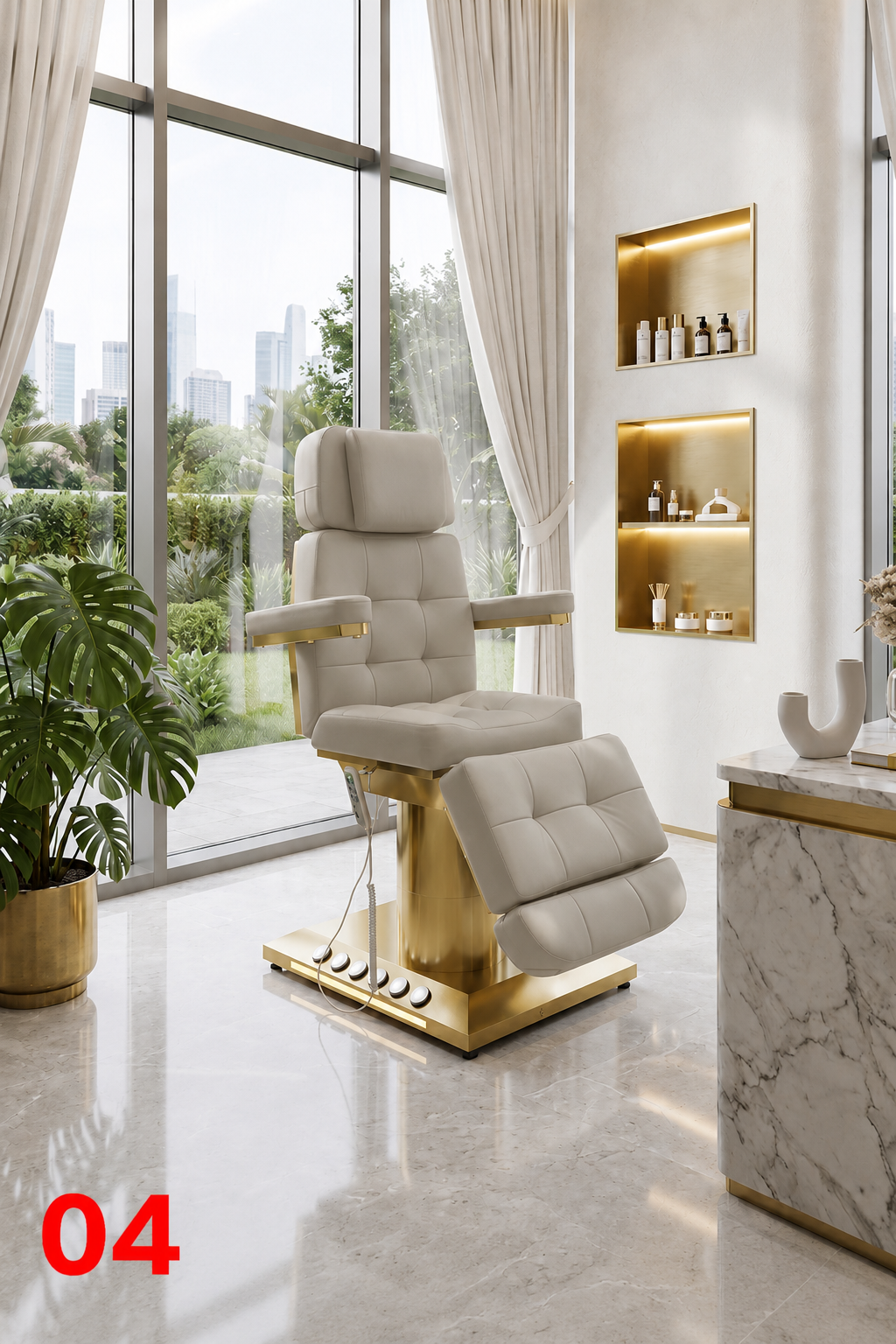 Multifunctional Luxury Beauty Bed / Aesthetic Treatment Chair – Professional Salon Chair