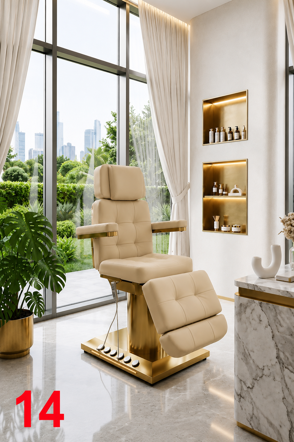Multifunctional Luxury Beauty Bed / Aesthetic Treatment Chair – Professional Salon Chair